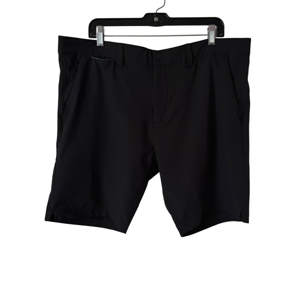 Men's Kyodan Golf Shorts‎ Black Performance Breathable Moisture Wicking Athletic